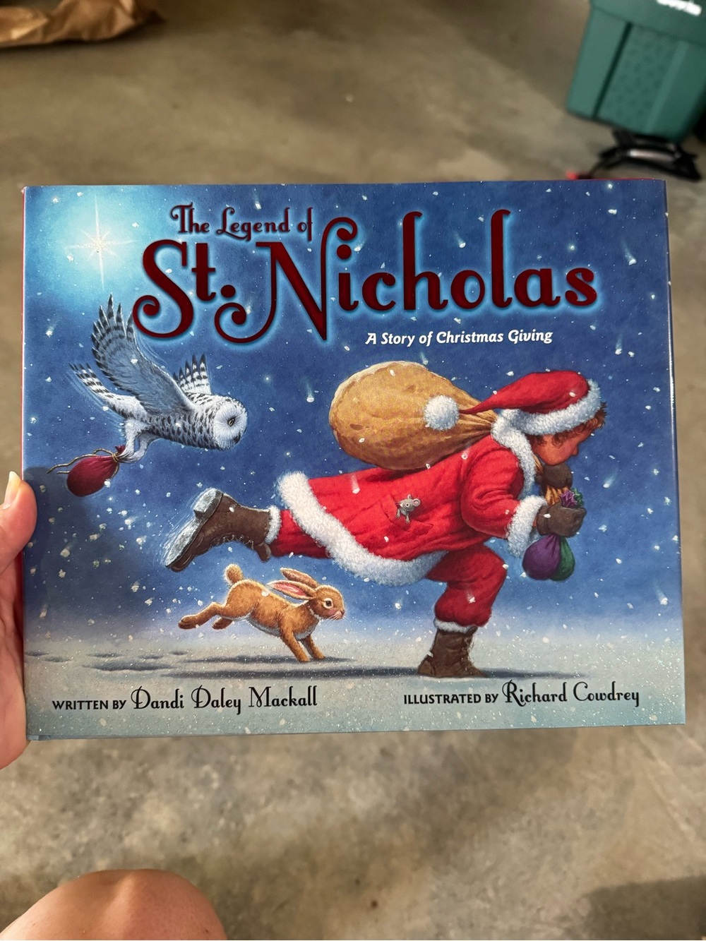 The Legend of St. Nicholas A Story of Christmas Giving Hardcover Childrens Book
